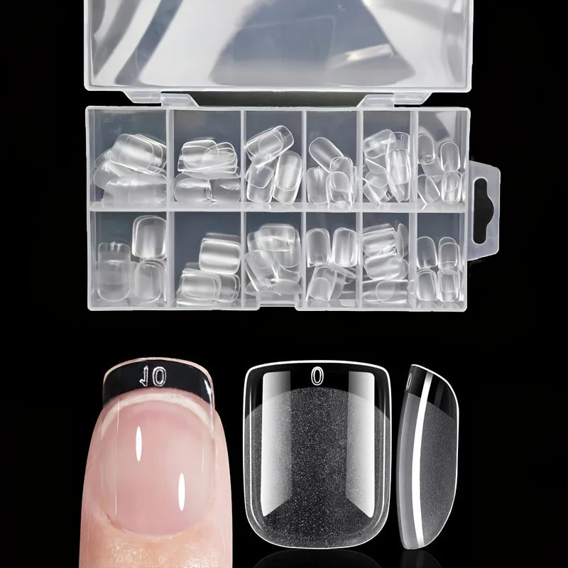 120pcs Press-On Nail Tips - Multi Shape