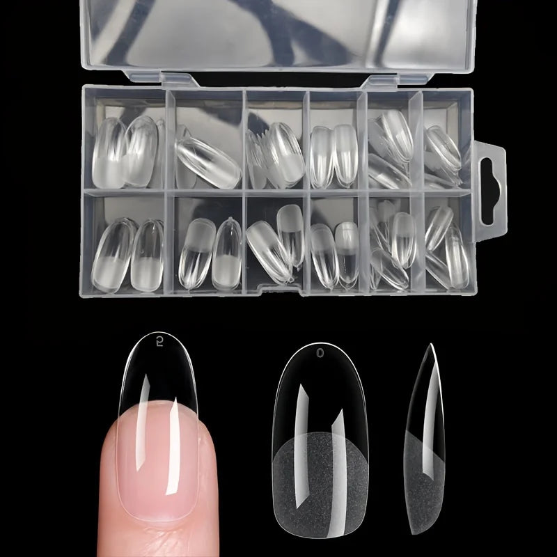120pcs Press-On Nail Tips - Multi Shape