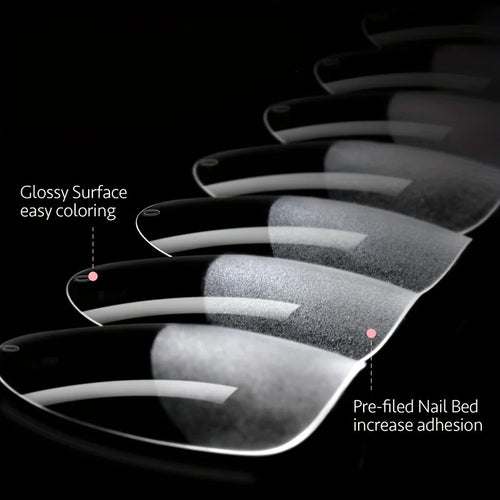 120pcs Press-On Nail Tips - Multi Shape