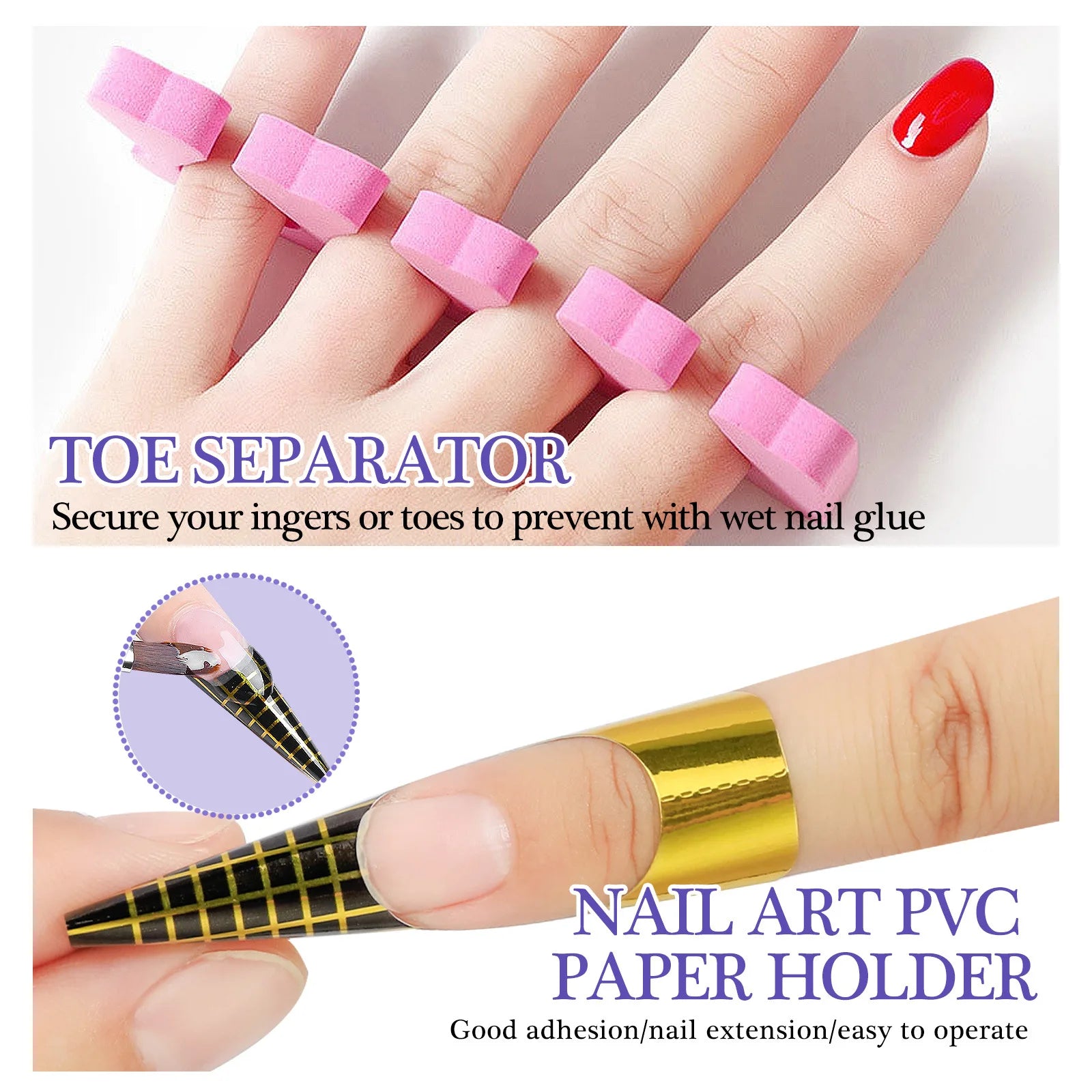 Complete Nail Kit with Crystal Powder