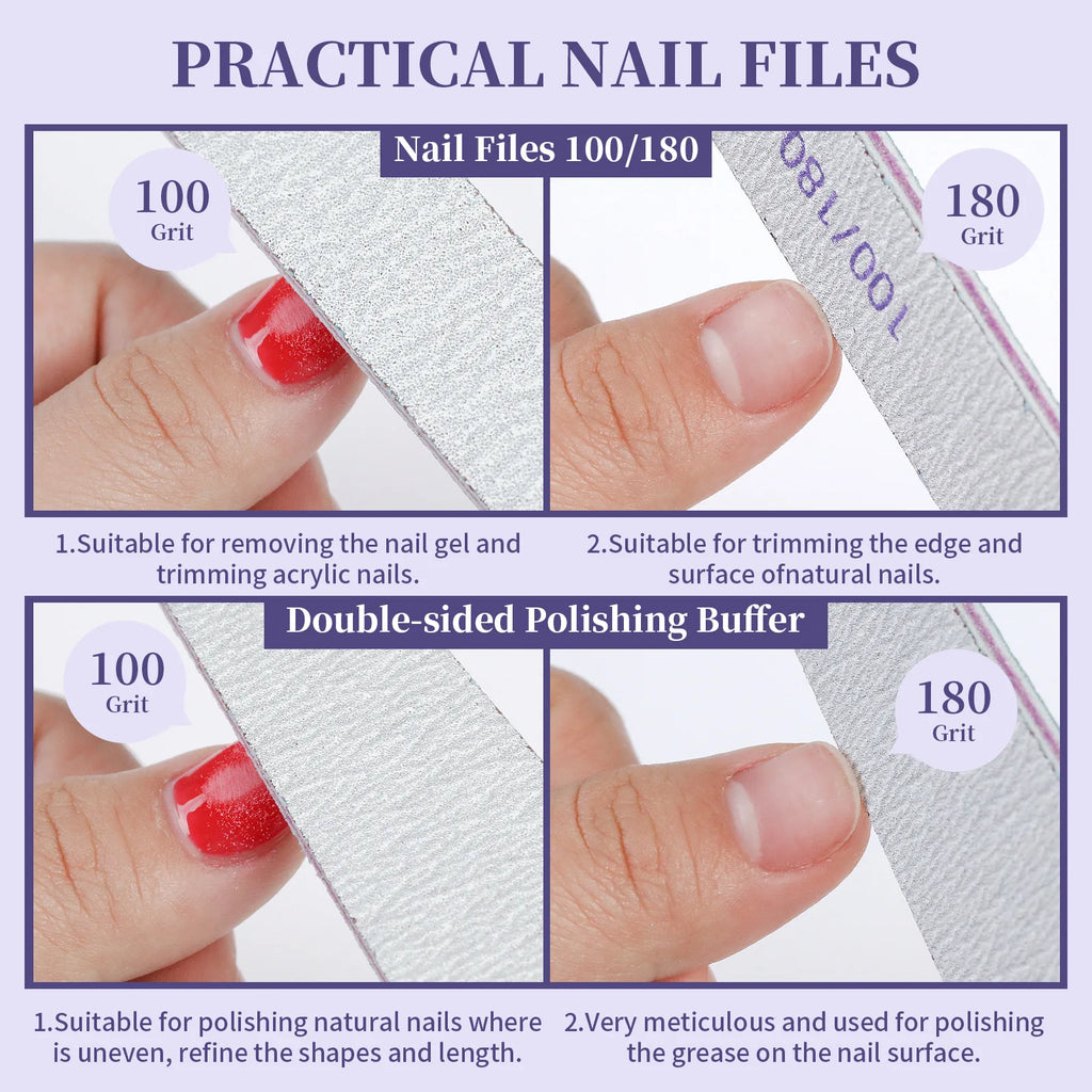 Complete Nail Kit with Crystal Powder