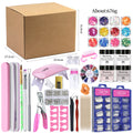 Complete Nail Kit with Crystal Powder
