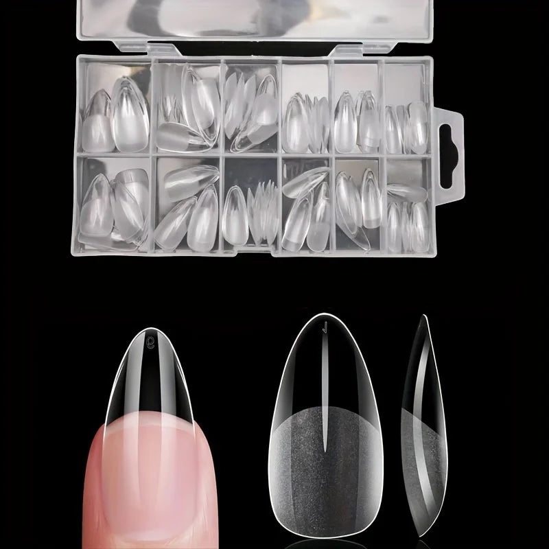 120pcs Press-On Nail Tips - Multi Shape