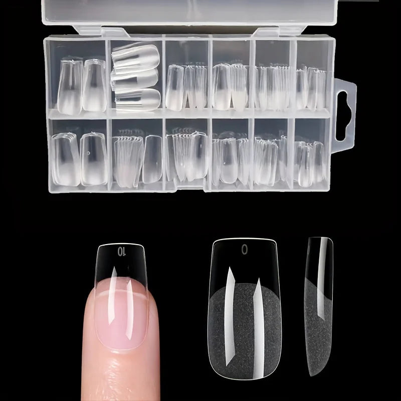 120pcs Press-On Nail Tips - Multi Shape