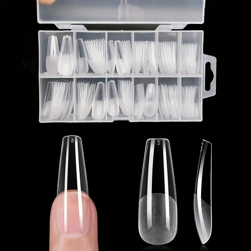 120pcs Press-On Nail Tips - Multi Shape